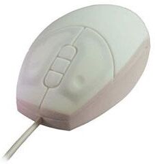 Ahaa ResiMouse, Vattentät silikonmus, Vit Ahaa ResiMouse, Vattentät silikonmus, Vit