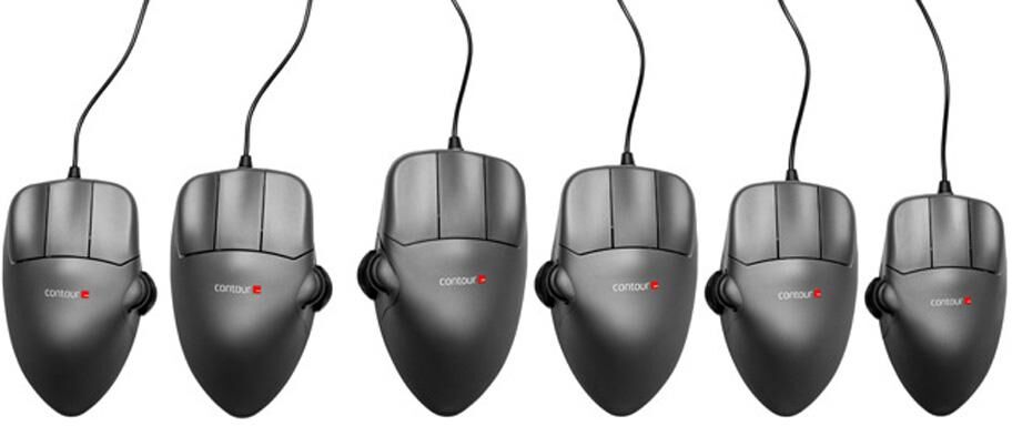 Contour Mouse Grey Metal, x-Large, Right Contour Mouse Grey Metal, x-Large, Right