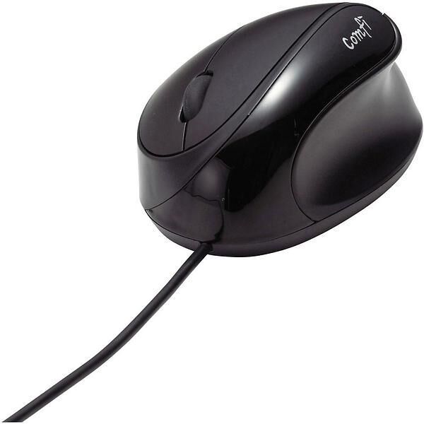 Vertikal mus Wow-Pen Comfi Small svart Vertikal mus Wow-Pen Comfi Small svart
