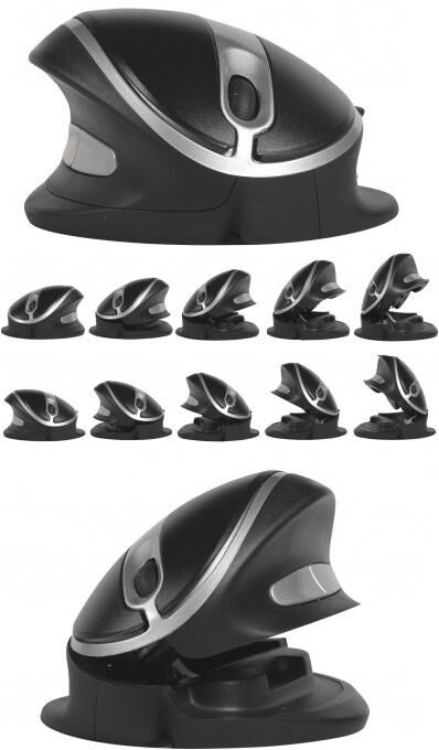 Vertikal mus Oyster Mouse, trådbunden Vertikal mus Oyster Mouse, trådbunden