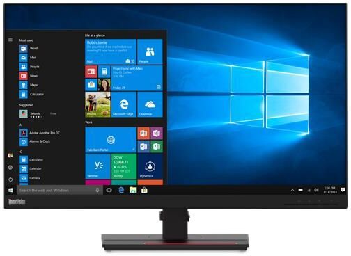 Lenovo ThinkVision T27h-20 - LED-skärm - 27" (27" visbar) - 2560 Lenovo ThinkVision T27h-20 - LED-skärm - 27" (27" visbar) - 2560