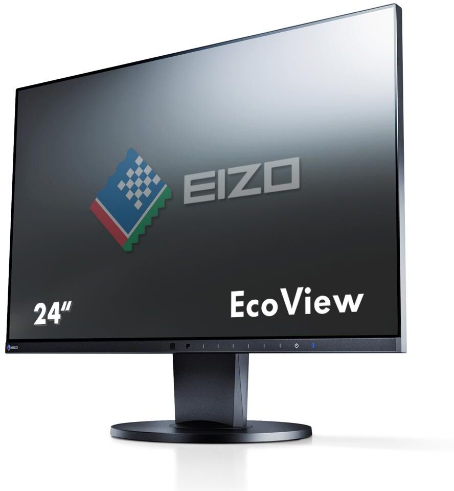 EIZO FlexScan EV2450-BK - LED-skärm - 23.8" - 1920 x 1080 Full EIZO FlexScan EV2450-BK - LED-skärm - 23.8" - 1920 x 1080 Full