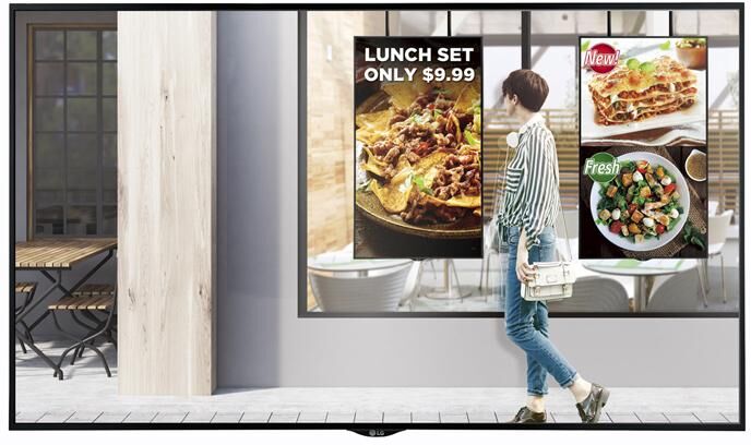 LG 55XS2E-B - 55" Diagonal klass XS2E Series LED-skärm - digital