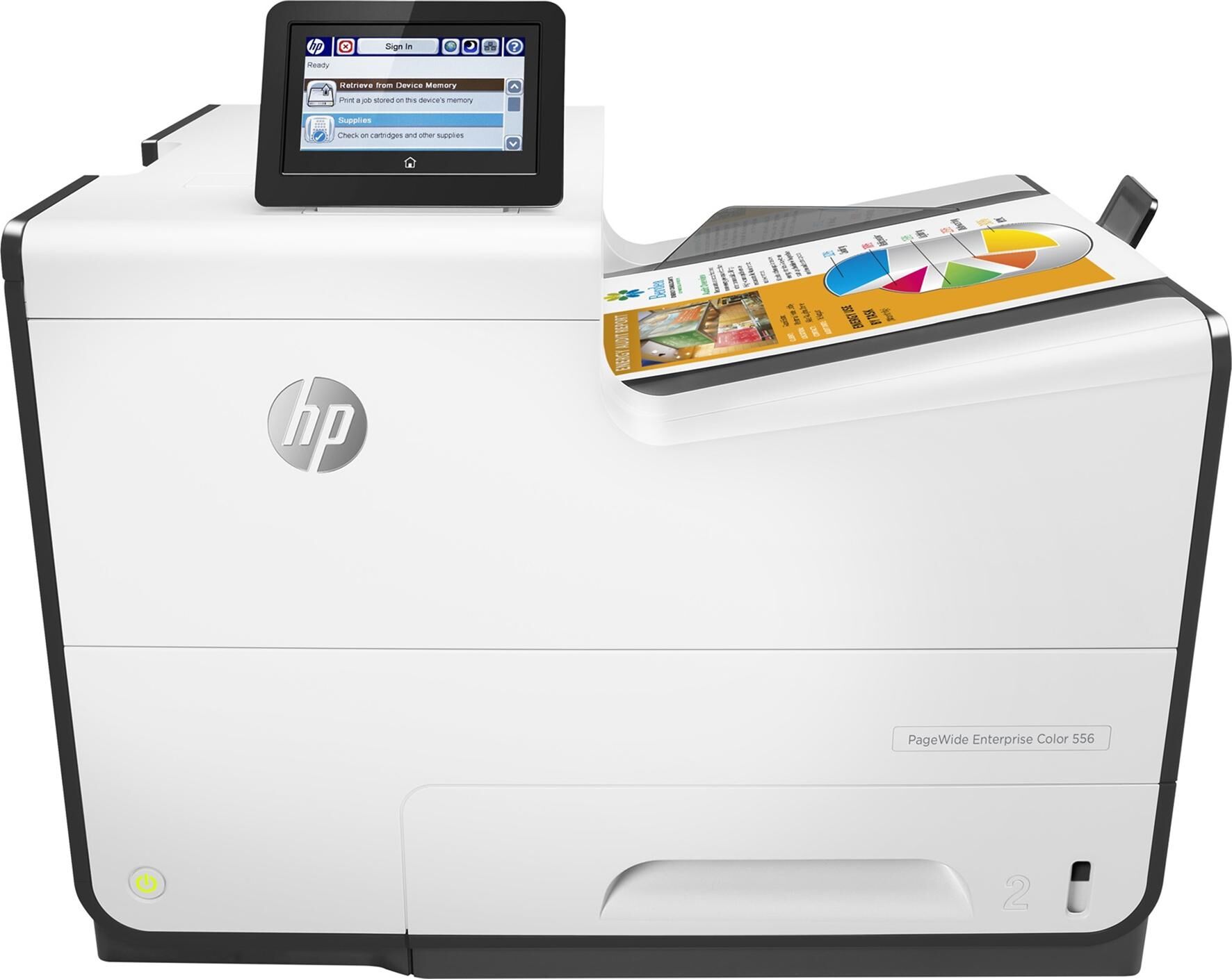 HP PageWide Enterprise 556dn A HP PageWide Enterprise 556dn A