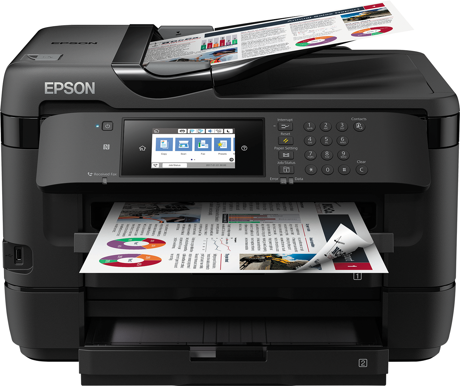 Epson WorkForce WF-7720DTWF A3-duplex  4-i-1 Epson WorkForce WF-7720DTWF A3-duplex  4-i-1