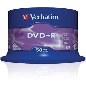 DVD+R Verbatim Cakebox, 4,7Gb, 50/fp