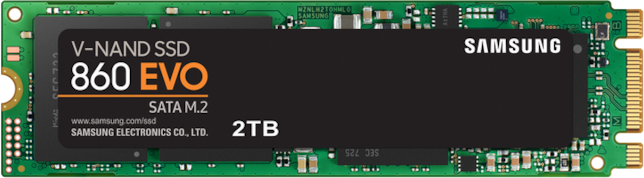 Samsung 860 EVO MZ-N6E2T0BW - Solid state drive Samsung 860 EVO MZ-N6E2T0BW - Solid state drive