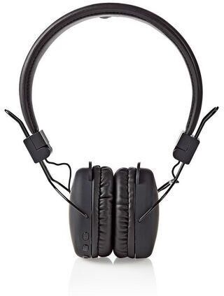 Hörlur+Mic NEDIS Trådlösa On-Ear Svart Hörlur+Mic NEDIS Trådlösa On-Ear Svart