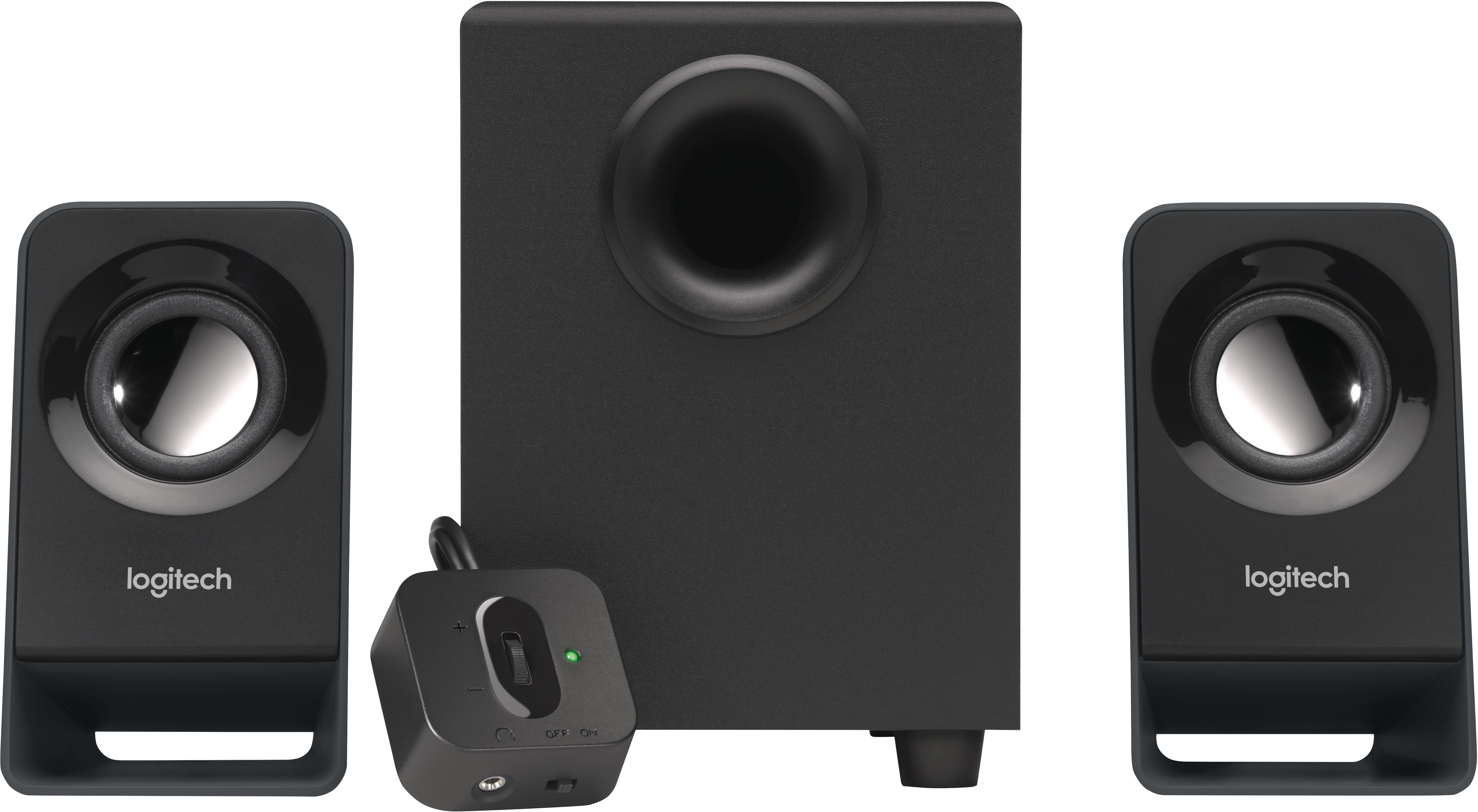 Logitech Z213 2.1 Multimedia Speakers, Black Logitech Z213 2.1 Multimedia Speakers, Black