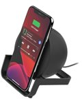 BoostCharge Wireless Charging Stand/Speaker, Black BoostCharge Wireless Charging Stand/Speaker, Black