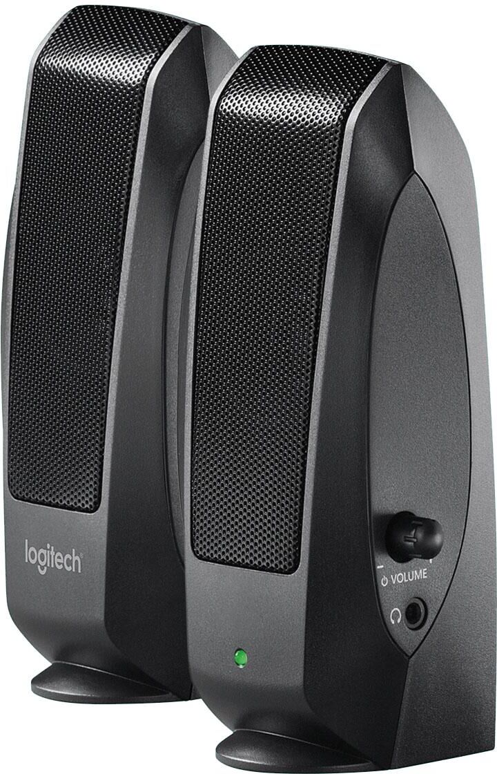 Logitech S120 2.0 Speaker System, Black (OEM)