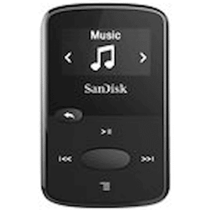 SanDisk Clip Jam - Digital spelare - 8 GB - svart (Säljs som