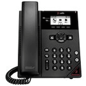 Poly VVX 150 - VoIP-telefon - 3-riktad samtalsförmåg - SDP - 2