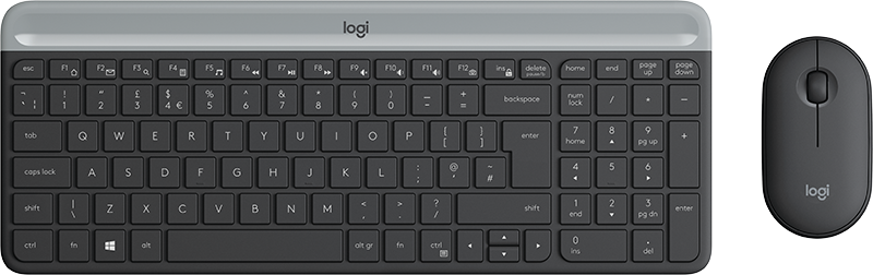Logitech Desktop Logitech MK470 svart Logitech Desktop Logitech MK470 svart