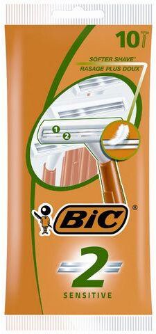 Rakhyvel BIC Sensitive, 2-blad, 10/fp Rakhyvel BIC Sensitive, 2-blad, 10/fp