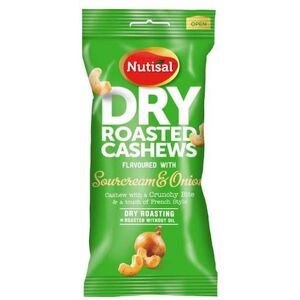 Nötter Cashew sour cream & onion, 60g