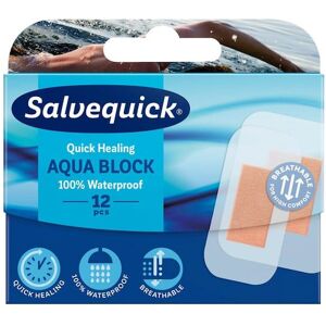 Plåster Salvequick Aqua Block 12/FP 12frp