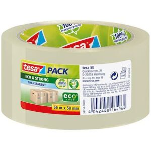 Packtejp TESA Eco & Strong Klar, PP, 50mm x 66m 6rl