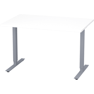 Paket Basic höj/sänk 1200x800 mm vit/silver