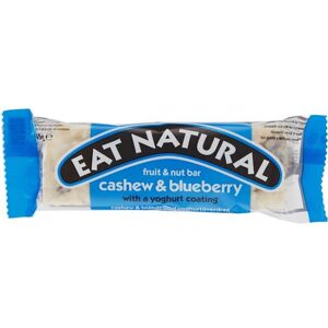 Energibar EAT NATURAL Cashew, Blåbär & Yogurt, 45g, 12st 12st