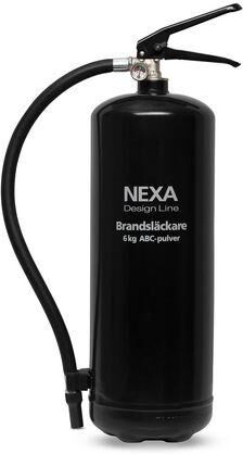 Nexa Brandsläckare NEXA pulver 6kg svart 43A Nexa Brandsläckare NEXA pulver 6kg svart 43A