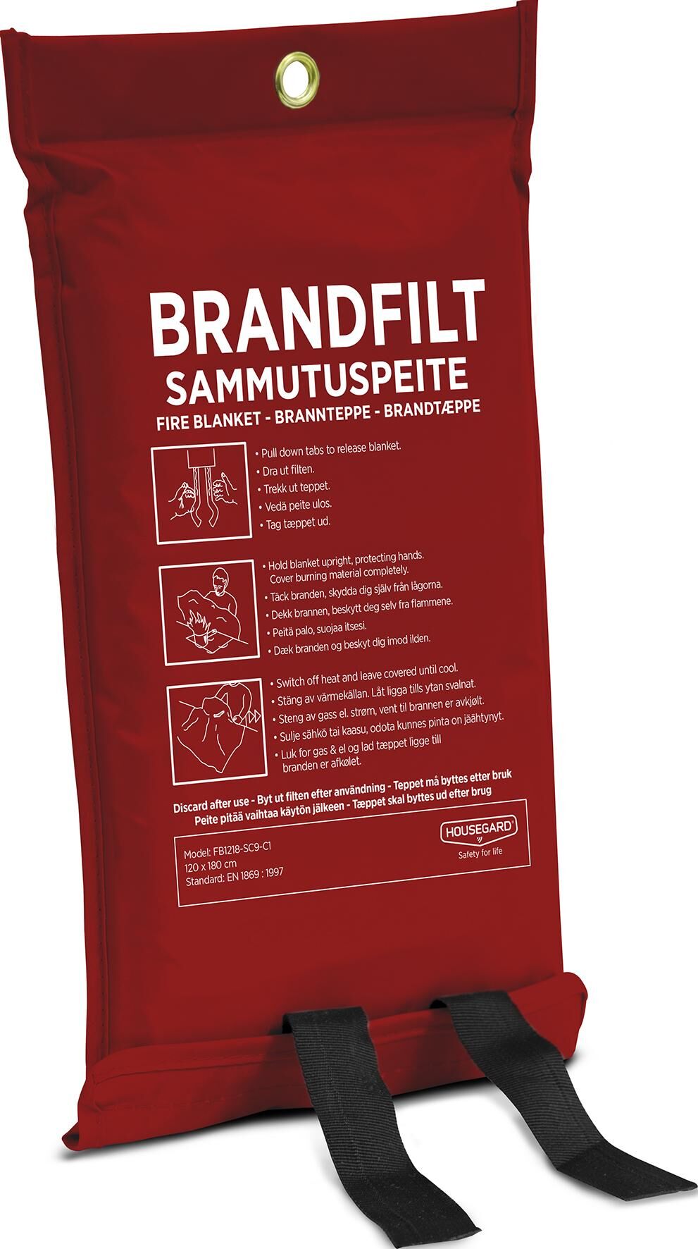 Brandfilt House Gard 120x180cm