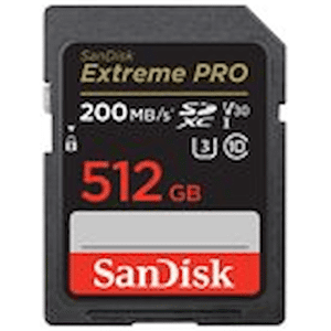 Minneskort SANDISK SDHC Extreme Pro512GB