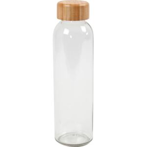 Vattenflaska glas/bambu 500ml