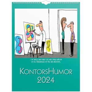 Väggkalender 2024 Kontorshumor