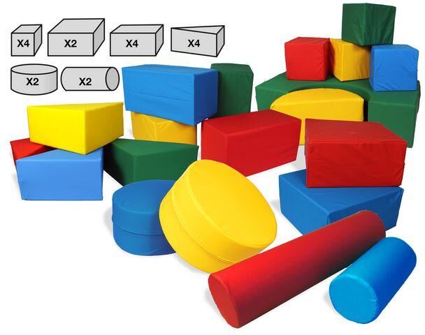 Mjuka klossar Paket 18/FP Mjuka klossar Paket 18/FP
