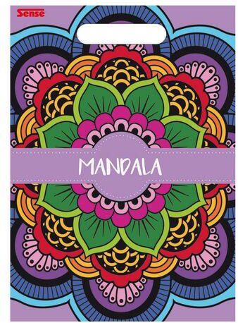 Mandala målarbok, fria former Mandala målarbok, fria former