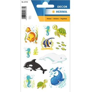 Herma stickers Decor havs djur (3) 10st