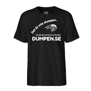 Dumpen.se   T-shirt Regular Gädda   HerrSSvart Svart