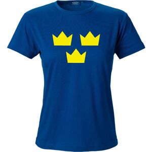 Tre Kronor T-shirt   DamXLBlå Blå