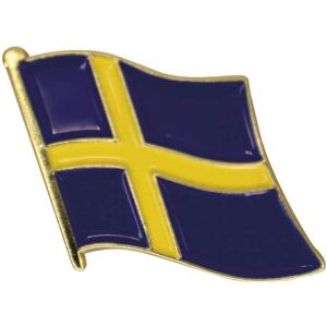 Nationwear Sverige Pin - Svensk Flagga