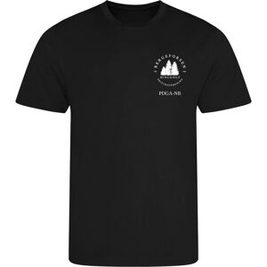 Funktions T-shirt Herr   Bergeforsen Discgolf & Fritidsförening3XLJet Black Jet Black