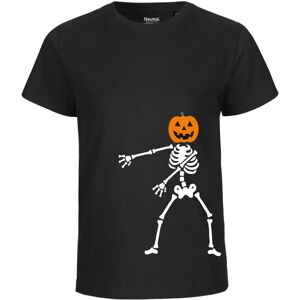 Flossing Skeleton Halloween T-shirt   Barn152/158cl