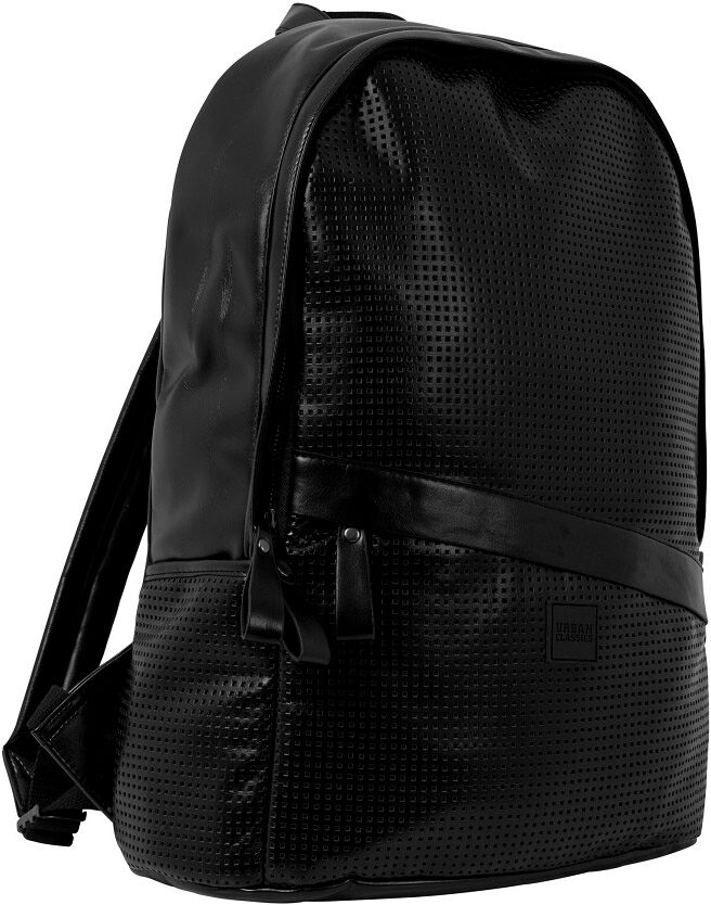 Urban Classics Ryggsäck Perforerad Läder UCOne-SizeSvart Svart Urban Classics Ryggsäck Perforerad Läder UCOne-SizeSvart Svart