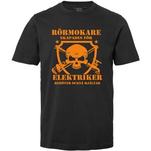 Rörmokare T-Shirt   HerrXXLSvart Svart