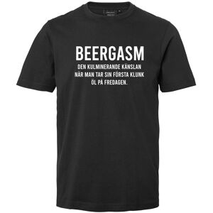 Beergasm T-shirt   Herr3XLSvart Svart