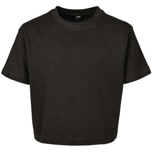 Cropped T-shirt   Barn122/128clSvart Svart