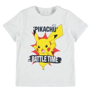 T-shirt Pikachu   Barn146/152clVit Vit