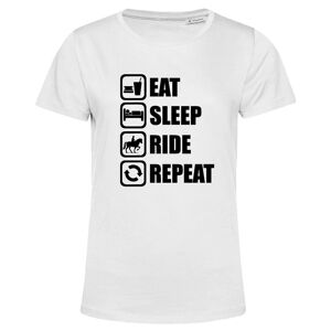 Eat Sleep Ride Repeat T-shirt   DamLVit Vit
