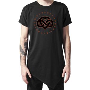 Lång Asymmetrisk T-shirt UC   Infinity Heart Runor   HerrXXL