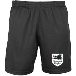 Tranemo Razorbacks Rugby Club Svarta SportshortsL