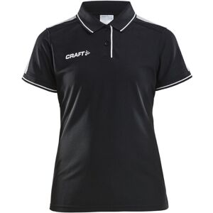 Pikétröja Pro Control Poloshirt   Dam   CraftMSvart/Vit Svart/Vit