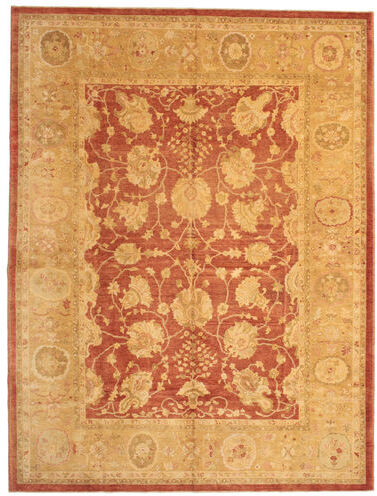 RugVista Orientalisk Matta 312X412 Handknuten Ull Ljusbrun Stor