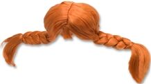 Micki Pippi-dräkt: Peruk Micki Pippi-dräkt: Peruk