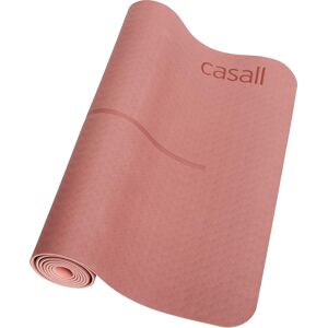 Casall Yoga matta Position 4mm, Rosa/Röd