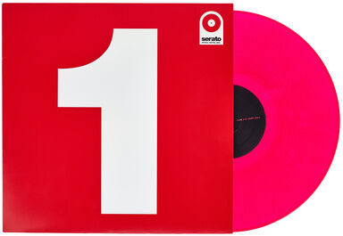 Serato 12"" Single Control Vinyl-Red Serato 12"" Single Control Vinyl-Red